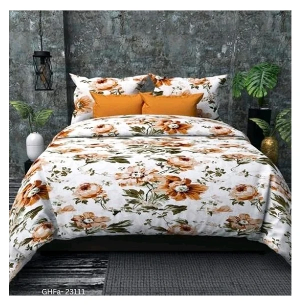 GHFa-23111 Premium Cotton Double Bedsheet - Double