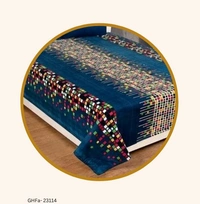 GHFa-23114 3D Bedsheet With 2 Pillow Covers  - Double