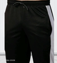 GMa-10109 Men Black Tracksuits  - L