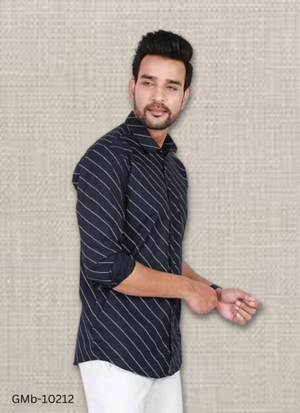 GMb-10212 Premium Lining Shirts For Men  - L