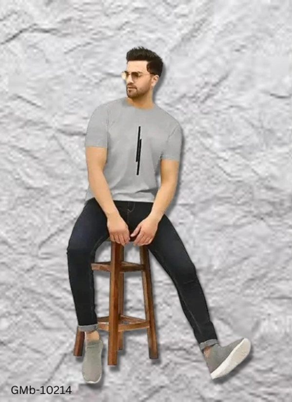 GMb-10214 T-Shirt For Men and Boys  - L