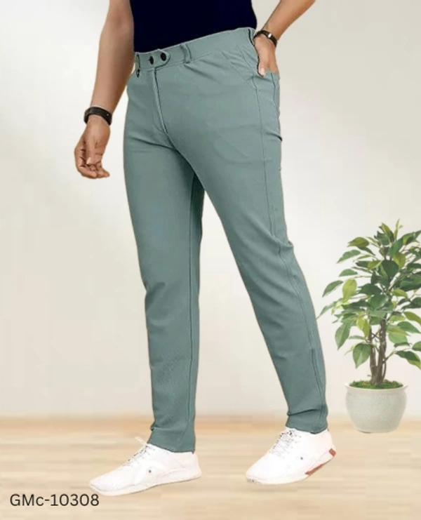 GMc-10308 Stylish Slimfit Pant For Men - 28