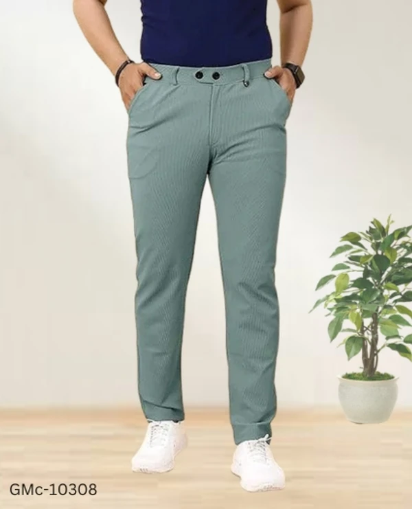 GMc-10308 Stylish Slimfit Pant For Men - 30