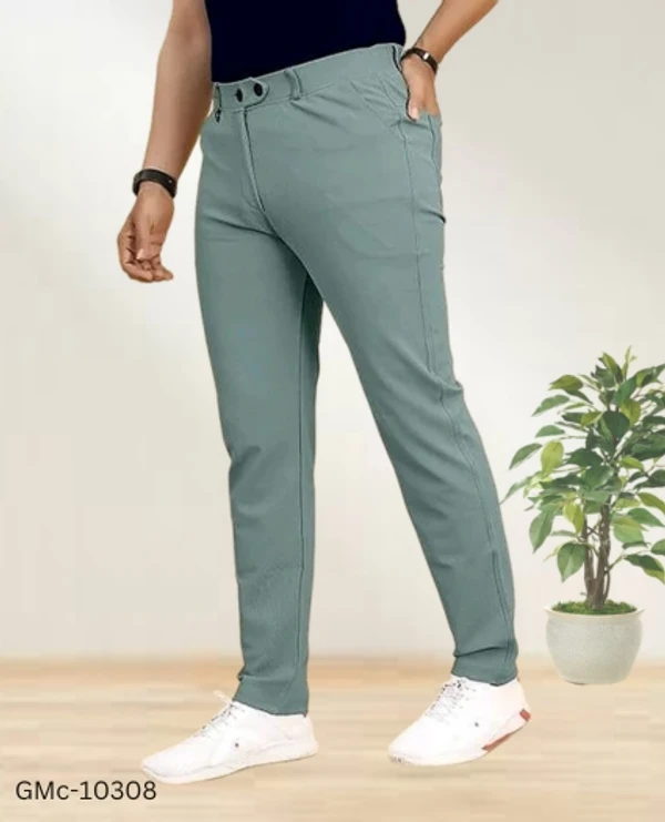 GMc-10308 Stylish Slimfit Pant For Men - 30