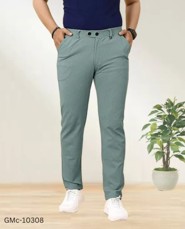 GMc-10308 Stylish Slimfit Pant For Men - 38