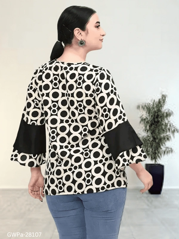 GWPa- 28107 Stylish Western Top/Tunic  - L