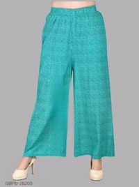 GWPb-28205 Rayon Palazzo For Women - 34