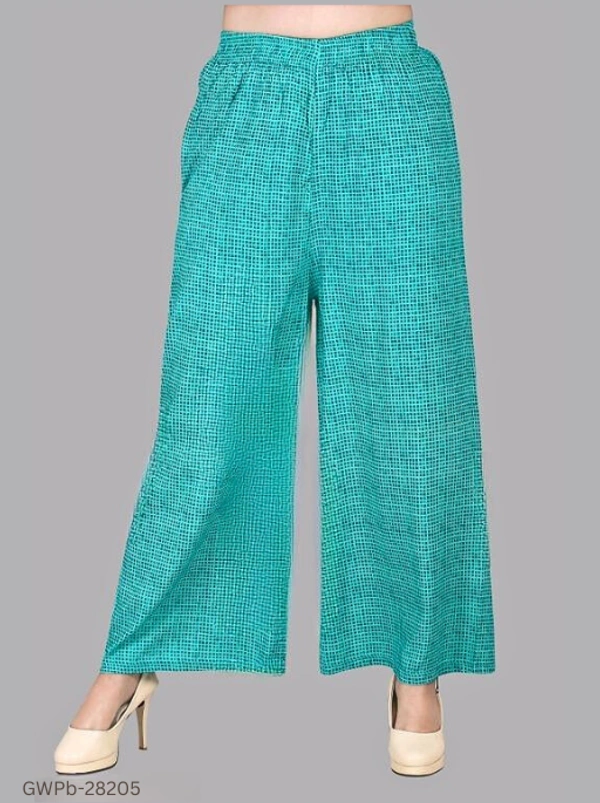 GWPb-28205 Rayon Palazzo For Women - 34