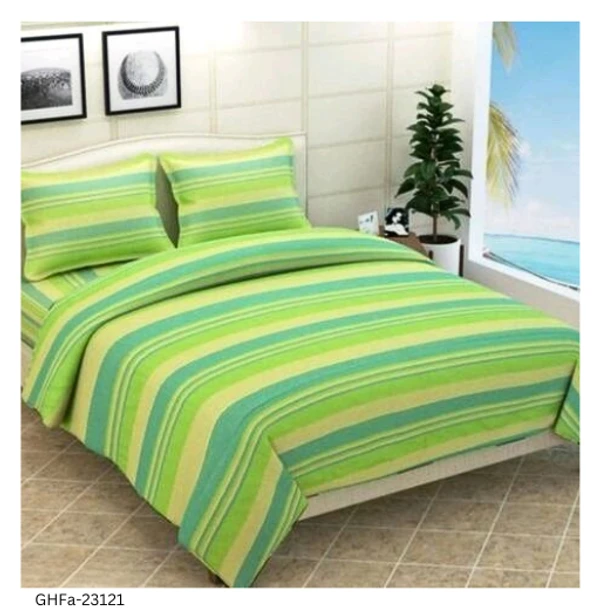 GHFa-23121 Khadi Cotton Designer Bedsheets - King