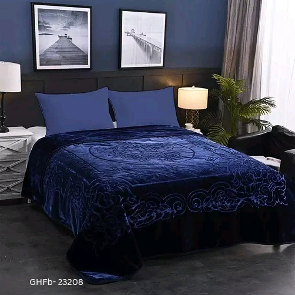 GHFb-23208 Super Soft Plush Single Bed Ac Blanket - Free Size