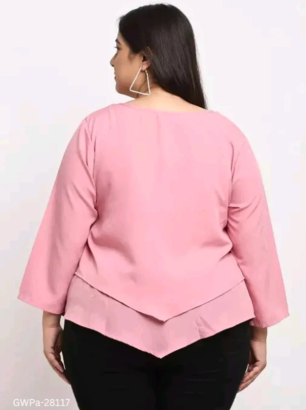 GWPa-28117  Round Neck Tops - 5XL