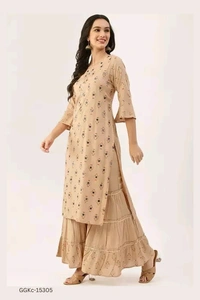 GGKc-15305 Stylish Women Kurta & Sharara Set - M