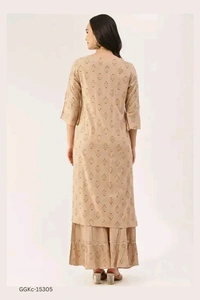 GGKc-15305 Stylish Women Kurta & Sharara Set - M
