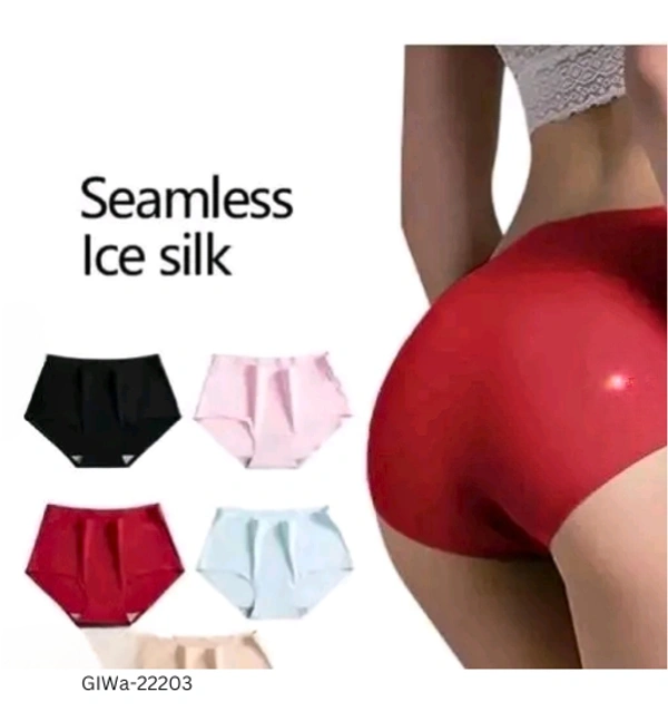GIWb-22203 Hipster Panty Ice Silk Blend Invisible Lines   - S