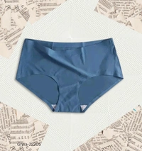GIWb-22205 Ice Silk Mid-Waist Laser Cut Seamless Panties - XL