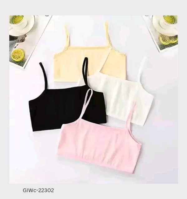 GIWc-22302 Girls Cotton Lycra Slip Bra / Innerwear - 15-16 Years