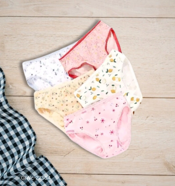 GIWc-22304 Kids Cotton Panty - 7-8 Years