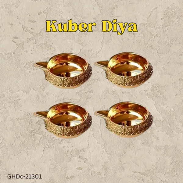 GHDc-21301 Kuber Diya, Diya for Pooja 