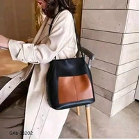 GAb-18202 Premium Handbag Black for Women & Girls 