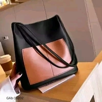GAb-18202 Premium Handbag Black for Women & Girls 