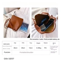 GAb-18207 Trendy Handbag Ladies Purse With Big Space.