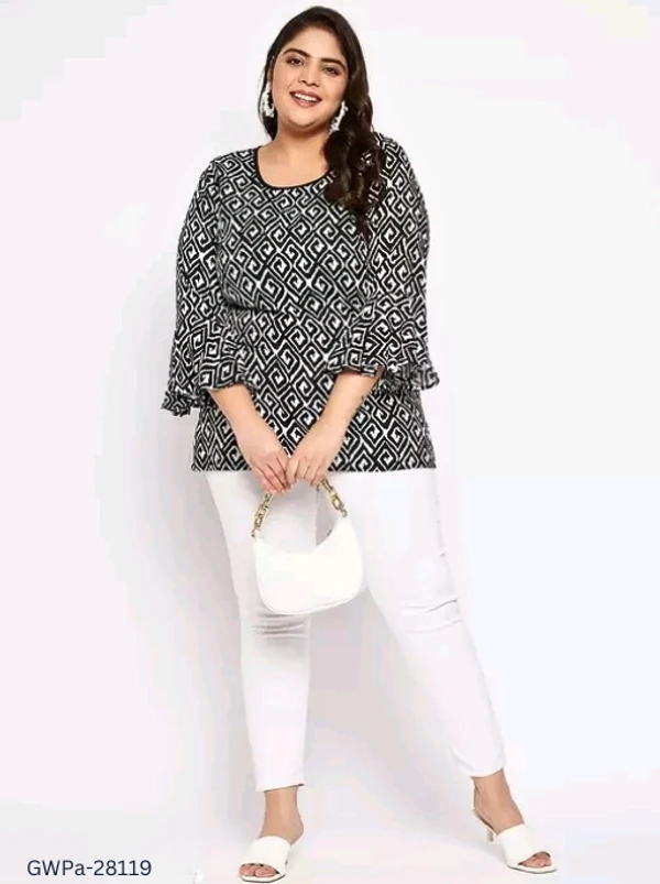 GWPa-28119 Rayon Top - XL