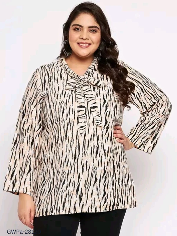 GWPa-28120 Trendy Rayon Tops - XL