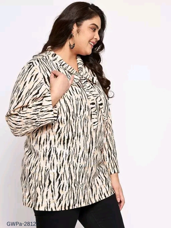 GWPa-28120 Trendy Rayon Tops - 5XL