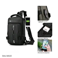 GAa-18110 Laptop Backpack Travel Chest Bag - Free Size