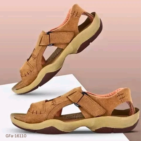 GFa-16110 Stylish Leather Sandal For Men - 7