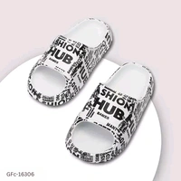 GFc-16306 Comfortable New Trandy Boys Slides - 7-8 Years
