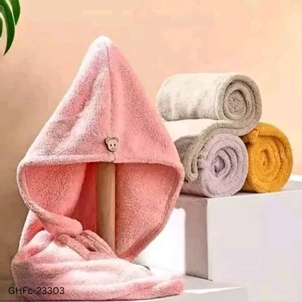 GHFc-23303 Women New Fast Hair Drying Towel - Free Size