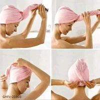 GHFc-23303 Women New Fast Hair Drying Towel - Free Size