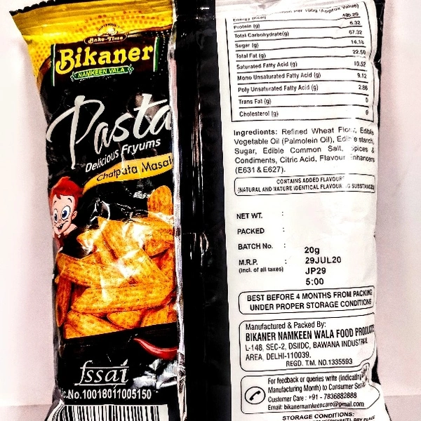 BIKANARE Pasta