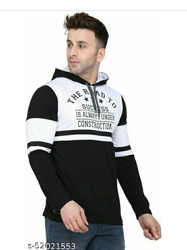 Comfy Designer Men Sweetshirt - black and white, M L XL 