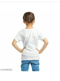 Trending Printed White T-shirt For Boys And Girls  - white , 0-3 mouth to 16year all size available , new 
