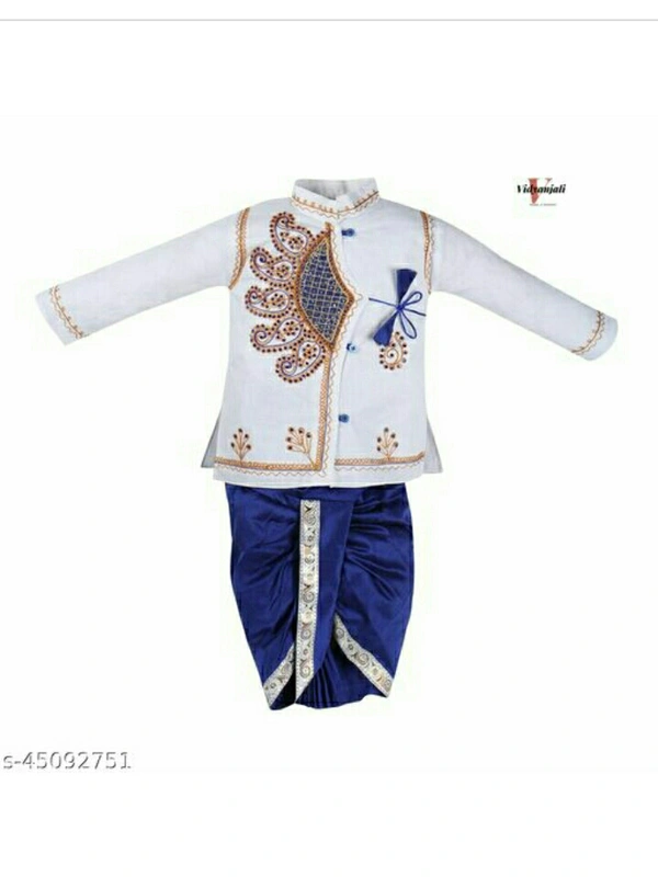 Cutiepie Boys Ethnic Pyjamas & Dhoti Pants  - blue and white , 6mounth to 18mounth all size available , new