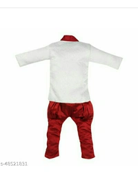 #tendy Sherwanis For Kids Boys - red and white , 1mounth to 5year all size available , new 