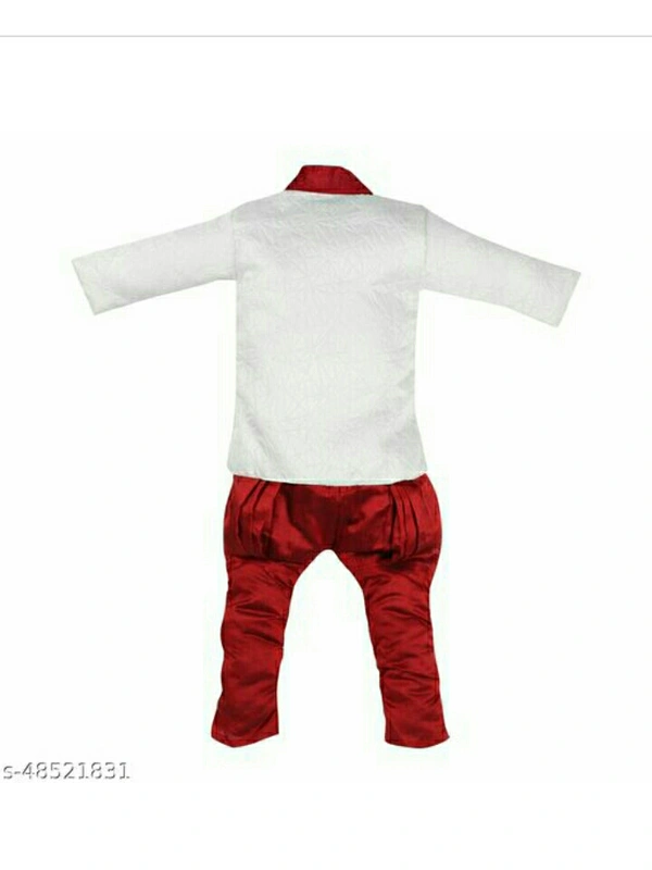 #tendy Sherwanis For Kids Boys - red and white , 1mounth to 5year all size available , new 