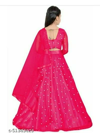 Flawsome Trendy Kids Girls Lehanga Cholis - pink colour , 8years to 14years all size available , new