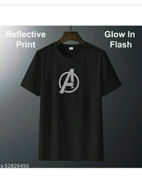 Avenger Reflective T-shirt  - black , S M L XL XLL , new