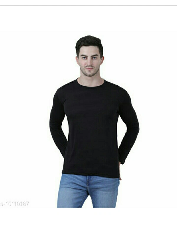 Fashionable Black Cotton Mens T Shirt - black and different colour available , S M L XL XLL , new