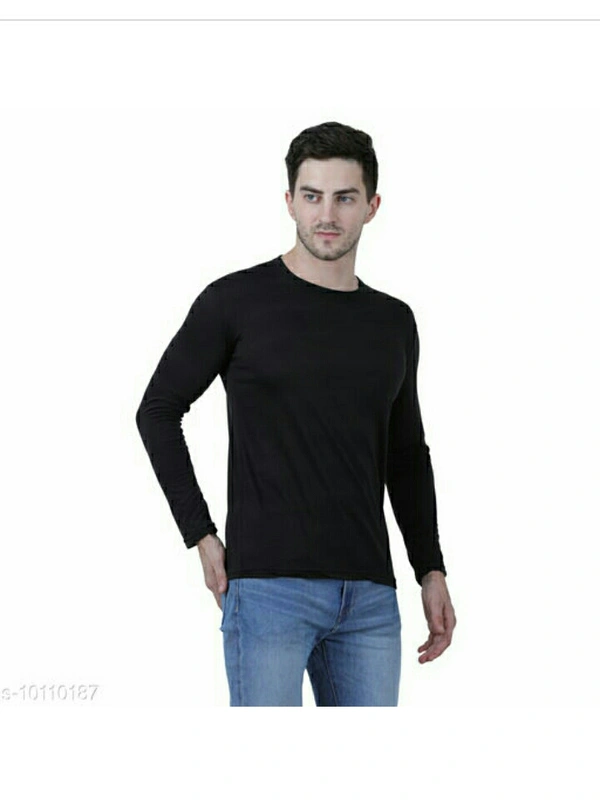 Fashionable Black Cotton Mens T Shirt - black and different colour available , S M L XL XLL , new