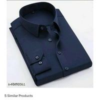 Pure Cotton Trendy Men Shirt - 5 colour available , M L XL , new
