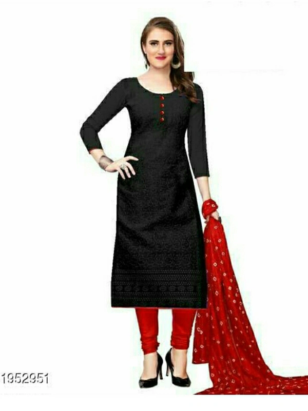 Women's Cotton Kurta Set With Dupatta - 4 colour, New, S M L XL XLL
