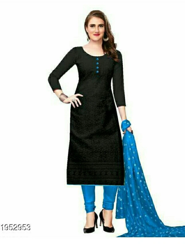 Women's Cotton Kurta Set With Dupatta - 4 colour, New, S M L XL XLL