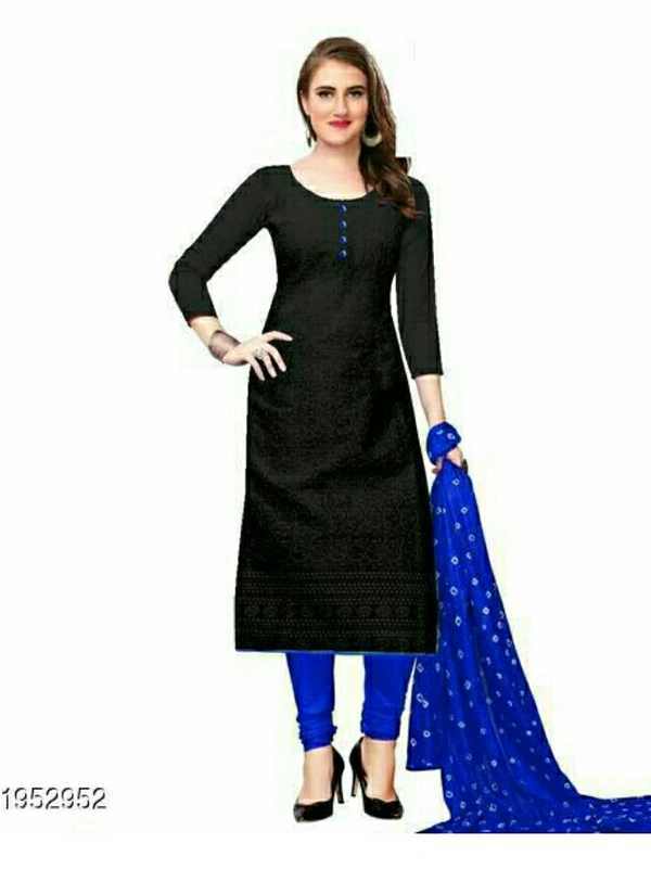 Women's Cotton Kurta Set With Dupatta - 4 colour, New, S M L XL XLL