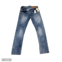 Stylish Grey Denim Mid-Rise Jeans For Men - Gray, 28 30 32 34 36 38 40 42, New Tranding