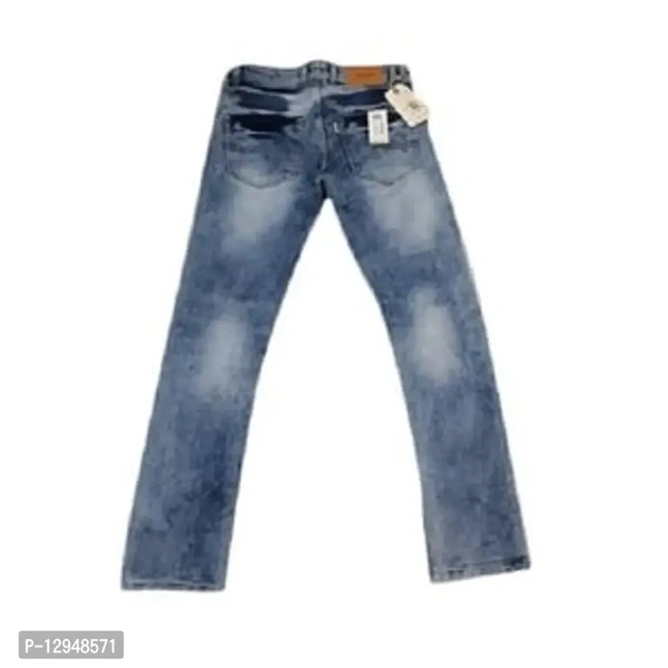 Stylish Grey Denim Mid-Rise Jeans For Men - Gray, 28 30 32 34 36 38 40 42, New Tranding