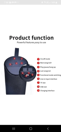 Portable Bluetooth Speaker - multi